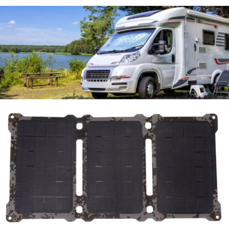 Tragbares, faltbares 30-W-monokristallines Solarpanel – 5V/18V-USB-Ladegerät für Camping, Wandern und Outdoor-Aktivitäten (1/5)