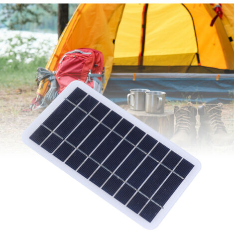 2W 5V Solarladegerät für den Außenbereich mit polykristallinem Panel und USB-Anschluss für Smartphones und kleine tragbare Elektronikgeräte (1/5)
