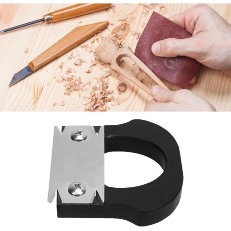 Handhobel mit ergonomischem Griff zum Holzhobeln, Fasen und Abrunden, multifunktional für die Holzbearbeitung (1/5)