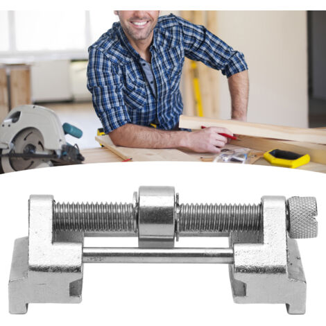 Schleifhilfe mit festem Winkel, Befestigungsständer zum Schärfen von Messern und Holzbearbeitungswerkzeugen – mit Edelstahlplatte und automatischer Klemme (90 mm × 40 mm, 287 g)