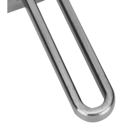 Diebstahlsicheres Edelstahl-Sicherheitsschloss für Haustüren - 10,5 x 6,2 cm Platte mit 5,5 x 6,2 cm Schlosskopf, gebürstetes Nickel - Komplettes Set (Platte, Kopf, 7 Schrauben) (1/5)