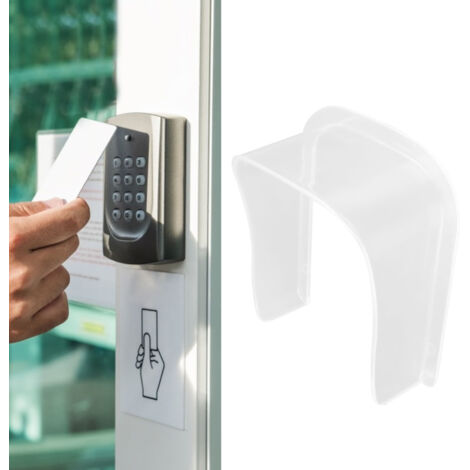 Transparentes PV-Schutzgehäuse für Gegensprechanlagen, Türöffner und Fingerabdruckscanner – wasserdicht, UV-beständig und druckfest (30 kg) – Abmessungen: 215 x 180 x 105 mm – vielseitiges PV-Zugangsg (1/5)