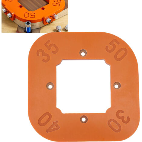 Rundwinkel-Radius-Schablone R30 R35 R40 R50 Präzisions-Frässchablone für Holz (1/5)