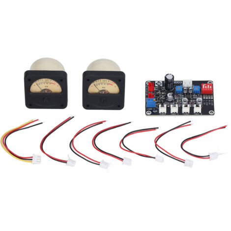 VU Meter Set 2 Stück 2x VU-Meter Set Mit Treiberplatine – Analoge Pegelanzeige, Hintergrundbeleuchtung, 12–15 V, Für Audio-Verstärker & Mischpulte VU Meter Set 2 Stück 2x VU-Meter Set Mit Treiberplatine – Analoge Pegelanzeige, Hintergrundbeleuchtung, 12–15 V, Für Audio-Verstärker & Mischpulte
