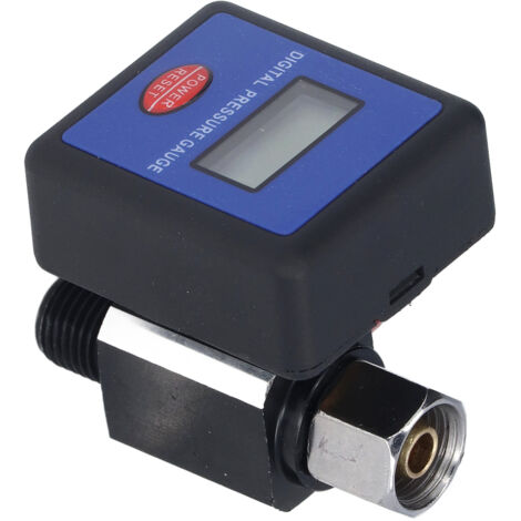 Digitaler Luftdruckregler mit G1/4-Manometer für Bauwesen und Zimmerei