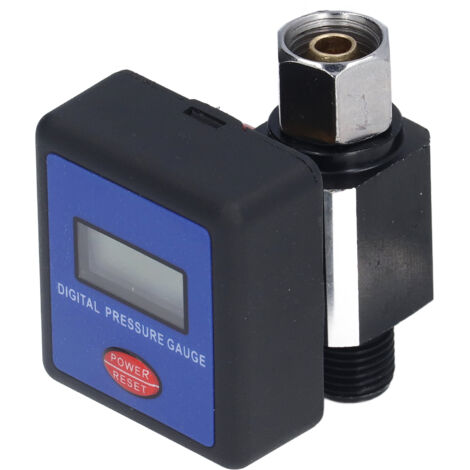 Digitaler Luftdruckregler mit G1/4-Manometer für Bauwesen und Zimmerei