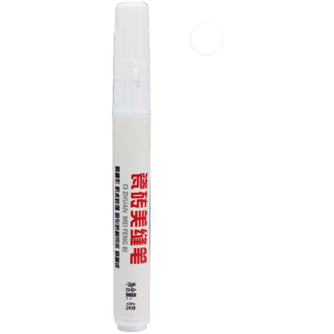 Fugenstift für Fliesen – Wasserdichte und langlebige Beschichtung – 140 mm – Enthält 1 Stift (Weiß, Gold, Silber, Schwarz, Grau)