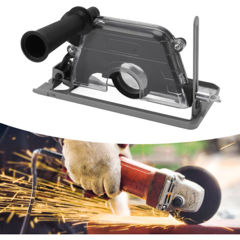 Multifunktionale Winkelschleiferhalterung – Tischhalterung mit verstellbarem Winkel – Zubehör für Winkelschleifer, kompatibel mit 100–125 mm Winkelschleifern – Metall/Kunststoff (1/5)