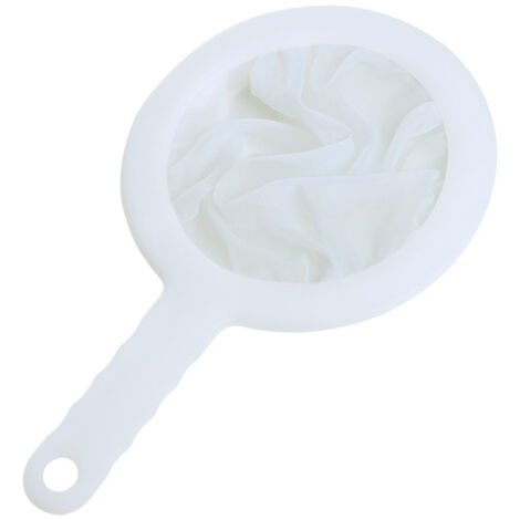 Professionelles Feinsieb – ManoMano – 100/200/400 Mesh – Zucker- und Flüssigkeitssieb mit ergonomischem Griff und schadstofffreiem PP-Polyester-Material – Für Zuhause, Bar und Restaurant – Mehrfarbig 