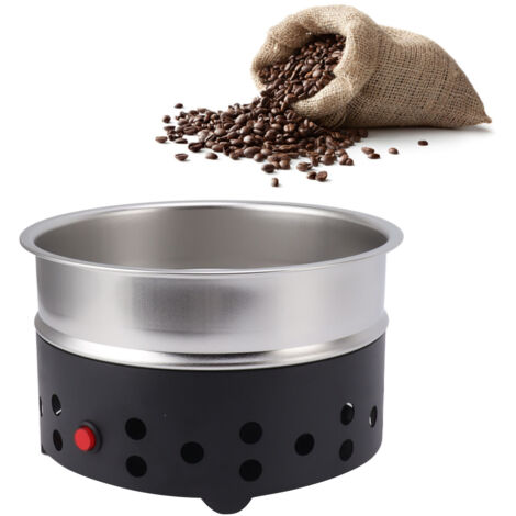 Elektrische Kaffeebohnenkühlmaschine aus Edelstahl für 5-mm-Bohnen mit 21-cm-Sieb
