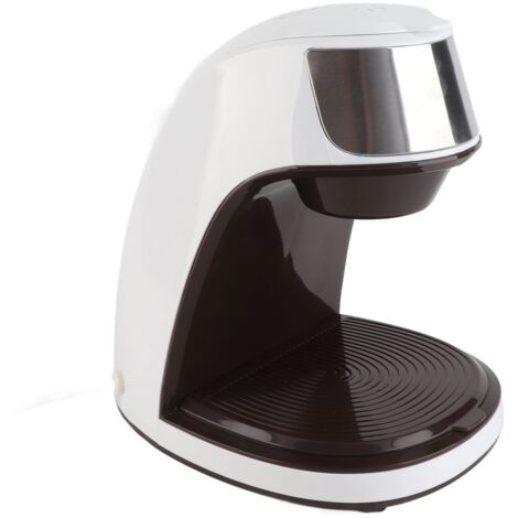 Kompakte Mini-Kaffeemaschine mit Filter, 450 W, 0,25 l, für Zuhause und unterwegs, inklusive Tasse und Löffel, aus ABS+SUS (1/5)