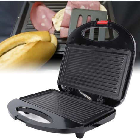 Multifunktionaler Panini-Grill, Sandwichmaker, elektrischer Panini-Pressgrill, 750 W, intelligente Temperaturregelung, EU-Stecker, 220 V (1/5)