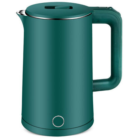 [Wasserkocher] Grüner Edelstahl-Wasserkocher, 2,3 l, mit automatischer Abschaltfunktion für Kaffee und Tee, für Zuhause und Büro, mit australischem Stecker