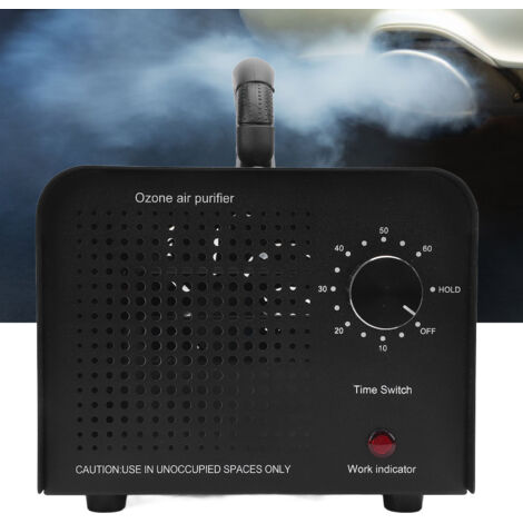 Ozonator O₃-Generator zur Geruchsbeseitigung - Geruchsneutralisierungsgerät aus Edelstahl für Zuhause, Auto, Rauch und Haustiere (Bereich 2000-4500 Quadratfuß, Timer 60 Minuten) (1/5)