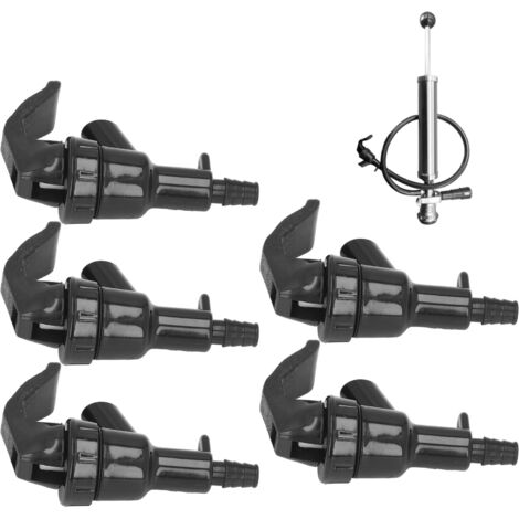 ABS-Brauerei-Bierzapfanlage [5-teiliges Set] mit 1/4-Zoll-Anschluss und 3/16-Zoll-Ausgang für 20 PSI (1/5)