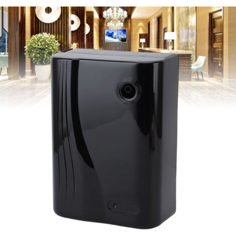 Automatischer, wandmontierter Aromadiffusor, Duftöldiffusor, geräuschloser Duftspender für Zuhause, Hotel und Büro, ABS, 1378 g, inkl. 4 Röhrchen und Zubehör