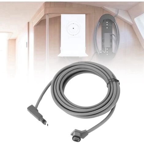 Starlink Professional Ersatz-Verlängerungskabel – Rechteckig, satellitenkompatibel V2, 4,5 m (15 Fuß) mit Befestigungsclips und 10 Kabelbindern, Premium-Material