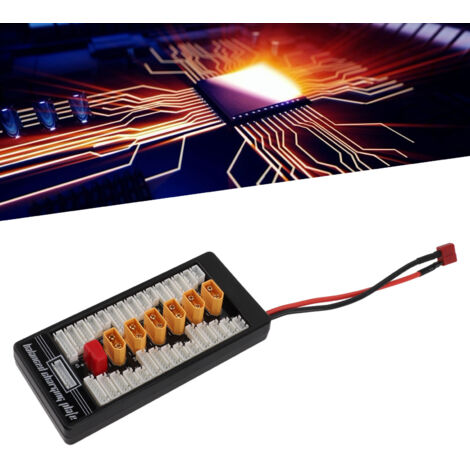 LiPo-Ladeplatine – XT60-kompatible Parallel-Ladeplatine – Hohe Stabilität, Effizienz und Sicherheit für Elektrofahrzeuge und Modellbau