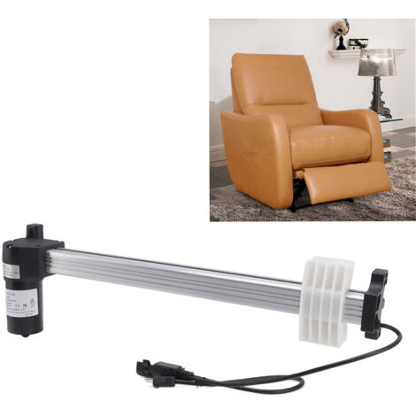 Elektrischer Linearmotor für Relaxsessel und Aufstehsessel, Sofamotorantrieb, 333 mm Schubkraft, 1000 N, Schutzart IPX4, 29 V DC, Aluminium-ABS