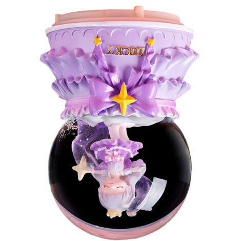 ManoMano Spieluhr mit Kristallkugel, Licht und Musik – Epoxidharz/Glas, 120 mm (1/5)