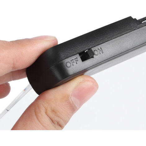 [LED-Flachleselampe] LED-Plattenlampe für Bücher, tragbares Nachtlicht zum Schutz der Augen, Acryl, 14,2 x 17,5 cm, 3 AAA-Batterien