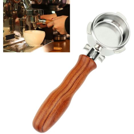 54-mm-Doppelfluss-Kaffeefilterhalter für Breville 870 880 D Kaffeemaschinen (Redwood) (1/5)