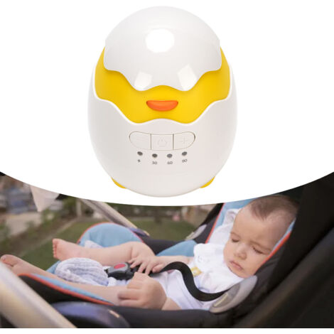 Tragbarer ABS-Kinderwagen und Babybett mit Vibrationsfunktion, wiederaufladbarer 1800-mAh-Akku für bis zu 7 Stunden Akkulaufzeit, kompakt und leicht