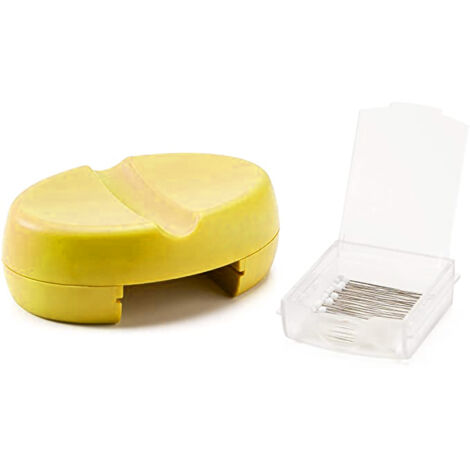Magnetische Aufbewahrungsbox für Nadeln und Stecknadeln Multifunktionale Aufbewahrungsbox Multifunktionale Aufbewahrungsbox mit 50 Stecknadeln (1/5)