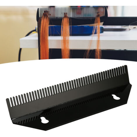 Acryl-Haarverlängerungs-Haarverlängerungs-Haarklammerhalter mit Saugnäpfen, Schwarz - Aufbewahrungs- und Präsentationsständer für Salon und Zuhause (30 x 10 cm, 198 g, 5 Klebepunkte, 2 Saugnäpfe) (1/5)