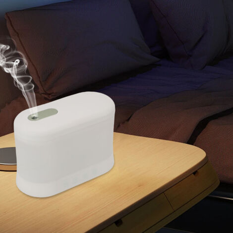 1,8-Liter-Tischluftbefeuchter mit Aromadiffusor und Ambientebeleuchtung, intelligenter Steuerung, 2/4/8-Stunden-Timer, 80–200 ml/h Nebelleistung, PP (1/5)