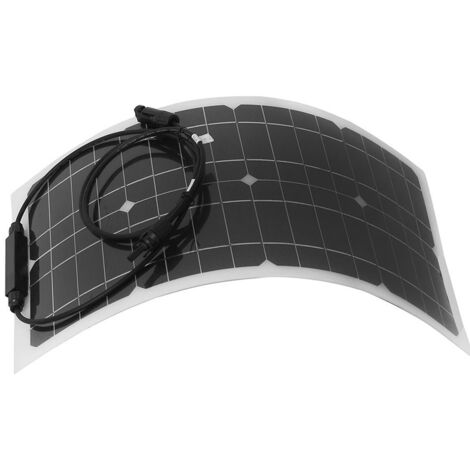 Flexibles, tragbares 25-W-Solarpanel für Wohnmobile, Boote und Outdoor-Aktivitäten – Solarzellenmaterial, Abmessungen 54 x 28 cm, Gewicht 560 g
