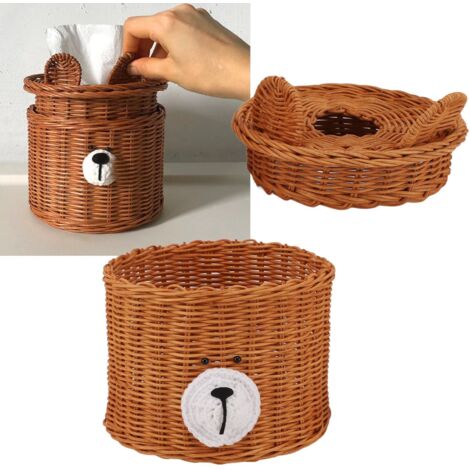 Umweltfreundliche Aufbewahrungsbox aus leichtem, rosafarbenem Stoff ohne Rand, verspieltes Design aus hochwertigen Materialien für die Organisation im Haushalt (1/5)