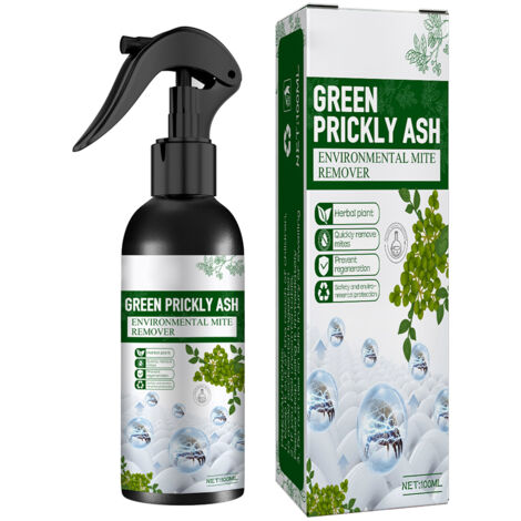 Schädlingsbekämpfung im Haushalt: Bekämpfung und Abwehr von Bettwanzen und Hausstaubmilben, für Matratzen, Bettdecken und Sofas [100 ml Größe] (1/5)