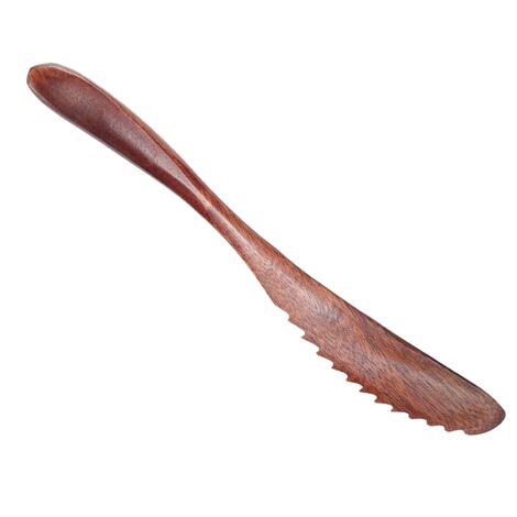3-teiliges Holzbesteckset: 3 Löffel, 3 Gabeln, 3 Messer für Zuhause, Café und Restaurant