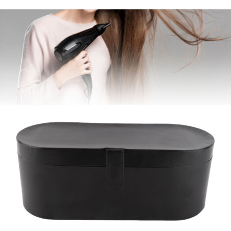 Wasserdichte Aufbewahrungsbox aus PU-Kunststoff für Haarstyling-Geräte, 33,5 x 14 x 13 cm (1/5)