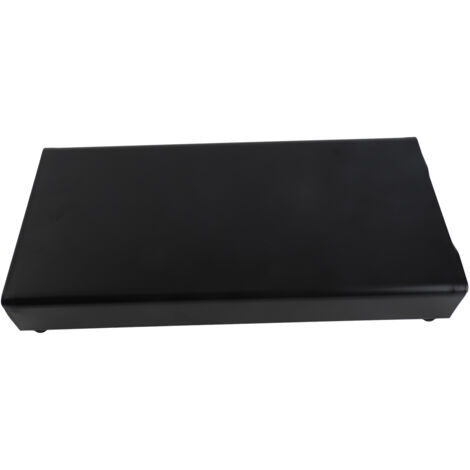 Kaffeekapselschublade für 40 Kapseln, Aufbewahrungsgestell für Kaffeekapseln, schwarze Metallschublade, 375 x 185 x 62 mm