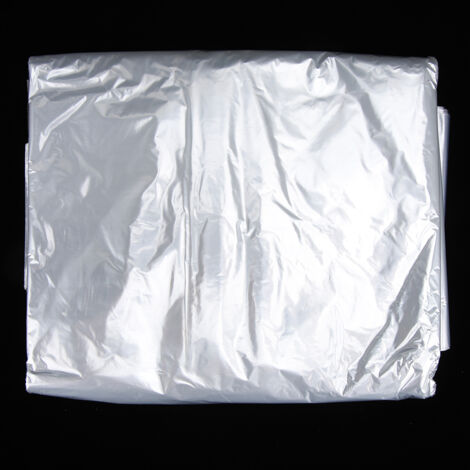 [Schutz-Kleidersäcke] 50 Stück 60 x 100 cm transparente PE-Beutel, feuchtigkeitsbeständig, zur vertikalen Aufbewahrung von Kleidung (1/5)