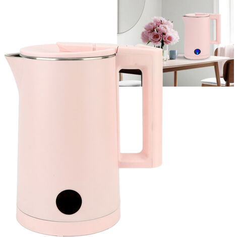 Doppel-Wasserkocher, auslaufsicher, Edelstahl 304, 2000 W, 2 l, automatische Abschaltung, Trockengehschutz