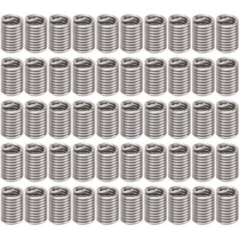 50-teiliges Gewindeeinsatz-Set aus Edelstahl zur Reparatur von Schraubenlöchern, US-Größe 5-40, robust und langlebig (1/5)