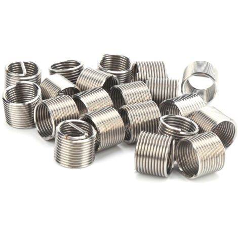 Satz mit 20 Gewindeeinsätzen aus Edelstahl M14x1,5x1,5D – Gewindereparatur- und Schutzset