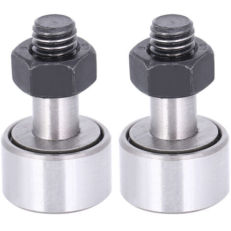 KR19 Nockenrollenlager – 2x Rollenlager mit Achse, Wälzlagerstahl, Ø 19 mm (1/5)