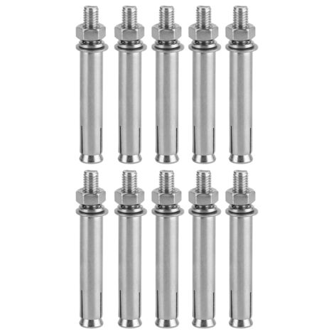 Spreizdübel aus Edelstahl 304, M8x80, 10er-Packung