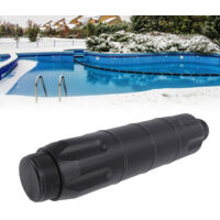 Winterfestmachungsrohr für Skimmer mit 1/2"- und 2"-Außengewinde, einfache Installation, Frostschutzrohr für Außenskimmer