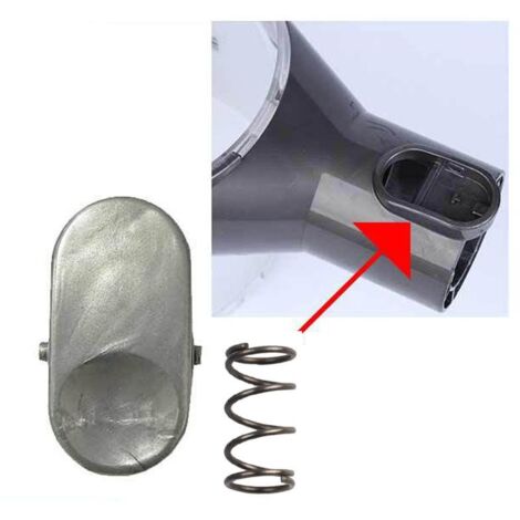 Aspiradora Dyson V6/DC con botón de depósito de polvo con resorte (gris) (1/4)