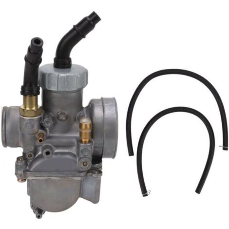 Conjunto de carburador de 24 mm, carburador metálico de alta eficiencia como repuesto para motocicletas y vehículos todo terreno de 50 cc y 100 cc. (1/4)