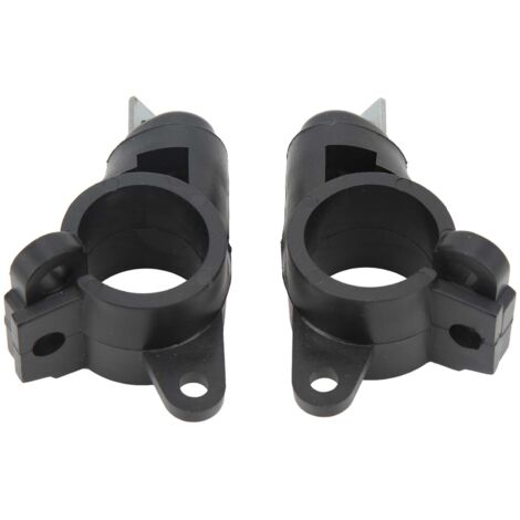 Soportes de intermitentes delanteros de dos piezas para REBEL CA250 CMX250, fabricados en metal y ABS. (1/5)