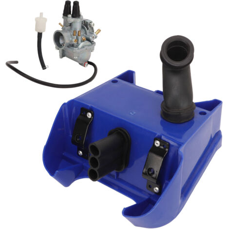 Carburador metálico de 20 mm para Peewee 80 PW80 PY80 – con caja de filtro de aire y manguera (1/5)