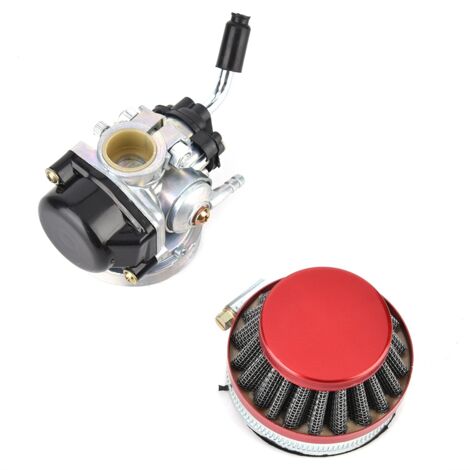 Kit de carburador y filtro de aire de 49 cc/50 cc/80 cc fabricado en aleación de aluminio para motocicletas de 2 tiempos. (1/5)