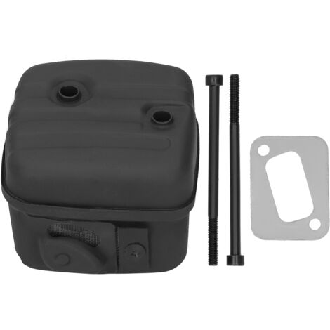 Juego completo de silenciador con juntas y tornillos para motosierras Jonsered CS2141/CS2145/CS2147/CS2150/CS2152/CS2153 – Incluye 2 tornillos y una junta. (1/5)