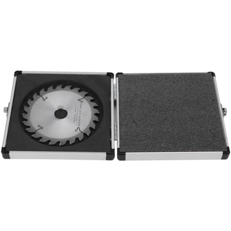 Hoja de sierra circular de diamante con 24 dientes – 120 mm / 4,7 pulgadas – incluye estuche de almacenamiento (1/5)